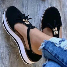 Load image into Gallery viewer, Strap Flock Summer Shoes - winsomesboutique
