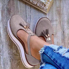 Load image into Gallery viewer, Strap Flock Summer Shoes - winsomesboutique

