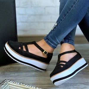Strap Flock Summer Shoes - winsomesboutique