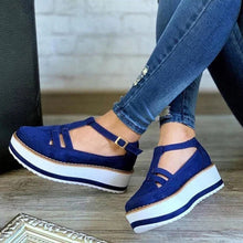 Load image into Gallery viewer, Strap Flock Summer Shoes - winsomesboutique
