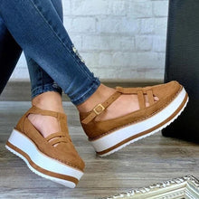 Load image into Gallery viewer, Strap Flock Summer Shoes - winsomesboutique
