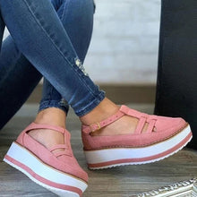 Load image into Gallery viewer, Strap Flock Summer Shoes - winsomesboutique
