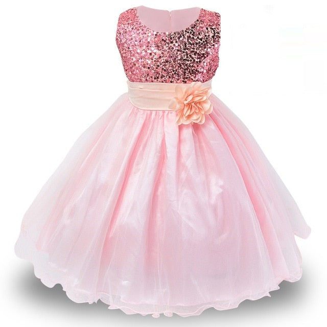 1-14 yrs teenagers Girls Dress Wedding Party Princess Christmas Dresses - winsomesboutique