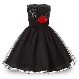 1-14 yrs teenagers Girls Dress Wedding Party Princess Christmas Dresses - winsomesboutique