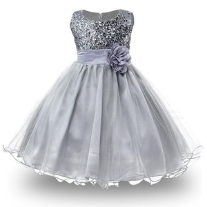 1-14 yrs teenagers Girls Dress Wedding Party Princess Christmas Dresses - winsomesboutique