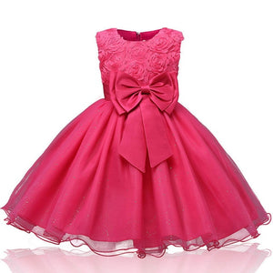 1-14 yrs teenagers Girls Dress Wedding Party Princess Christmas Dresses - winsomesboutique