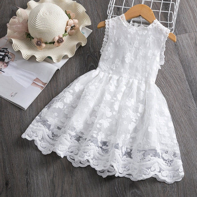 Sequined Girl Baby Clothes Princess Dress For Child Birthday Party Toddler Dresses Kid Dresses for 3 4 5 6 7 8  Years old Girls - winsomesboutique