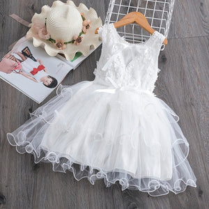 Sequined Girl Baby Clothes Princess Dress For Child Birthday Party Toddler Dresses Kid Dresses for 3 4 5 6 7 8  Years old Girls - winsomesboutique