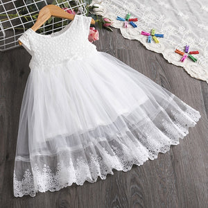 Sequined Girl Baby Clothes Princess Dress For Child Birthday Party Toddler Dresses Kid Dresses for 3 4 5 6 7 8  Years old Girls - winsomesboutique