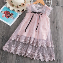 Load image into Gallery viewer, Sequined Girl Baby Clothes Princess Dress For Child Birthday Party Toddler Dresses Kid Dresses for 3 4 5 6 7 8  Years old Girls - winsomesboutique
