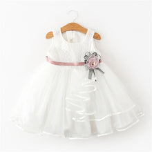 Load image into Gallery viewer, Elegant White Beading Summer Dresses For Girl 2020  Ceremony 4 5 6 Years Teenage Girl Costume - winsomesboutique
