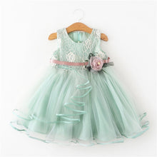 Load image into Gallery viewer, Elegant White Beading Summer Dresses For Girl 2020  Ceremony 4 5 6 Years Teenage Girl Costume - winsomesboutique
