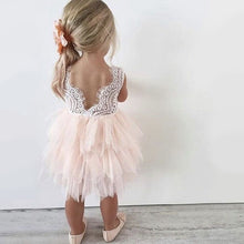 Load image into Gallery viewer, Elegant White Beading Summer Dresses For Girl 2020  Ceremony 4 5 6 Years Teenage Girl Costume - winsomesboutique
