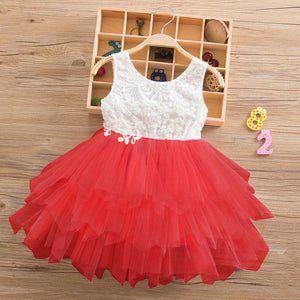 Elegant White Beading Summer Dresses For Girl 2020  Ceremony 4 5 6 Years Teenage Girl Costume - winsomesboutique