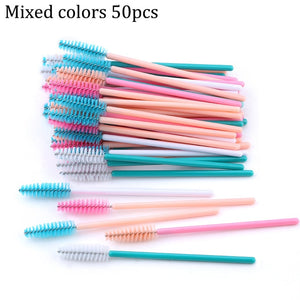 Eyelash Extension Disposable Eyelash Mascara Brush set - winsomesboutique