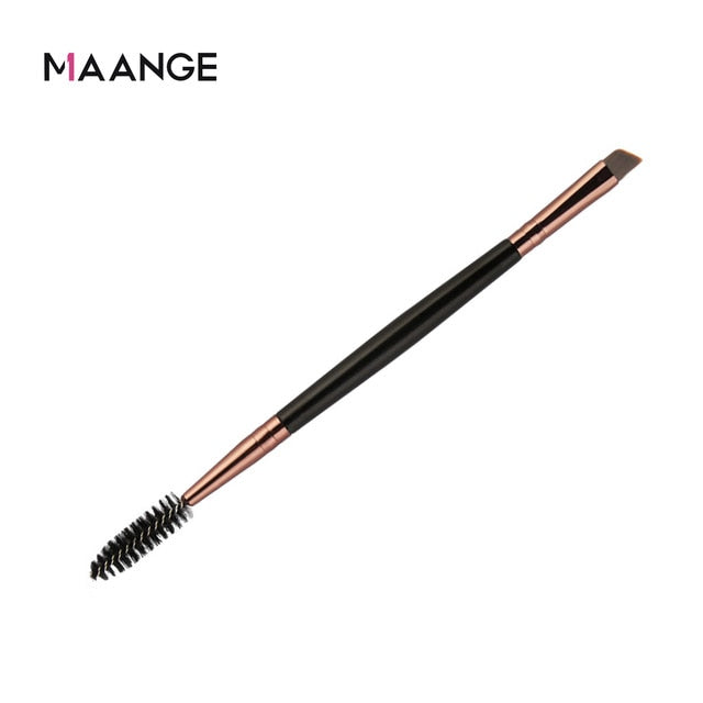 MAANGE 20 Pcs Makeup Brush Set Pro Foundation Powder Eyebrow Brush Double Head Brush Beauty Make Up Kits Tool - winsomesboutique
