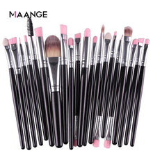 Load image into Gallery viewer, MAANGE 20 Pcs Makeup Brush Set Pro Foundation Powder Eyebrow Brush Double Head Brush Beauty Make Up Kits Tool - winsomesboutique
