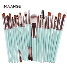Load image into Gallery viewer, MAANGE 20 Pcs Makeup Brush Set Pro Foundation Powder Eyebrow Brush Double Head Brush Beauty Make Up Kits Tool - winsomesboutique
