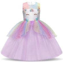 Load image into Gallery viewer, Girls Dress Elegant New Year Princess Children Party Dress Wedding Gown Kids Dresses for Girls Birthday Party Dress Vestido Wear - winsomesboutique
