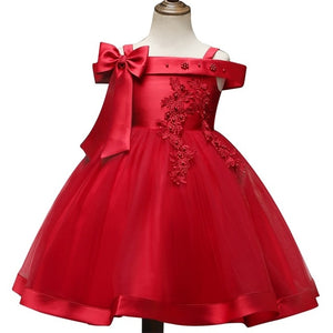 Girls Dress Elegant New Year Princess Children Party Dress Wedding Gown Kids Dresses for Girls Birthday Party Dress Vestido Wear - winsomesboutique