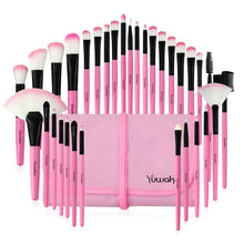 Load image into Gallery viewer, Yuwaku Professional 32Pcs/Set Makeup  Brushes Tool Bag Pincel Maquiagem Kit Foundation Eye Shadows Lipsticks Powder - winsomesboutique
