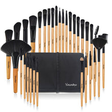 Load image into Gallery viewer, Yuwaku Professional 32Pcs/Set Makeup  Brushes Tool Bag Pincel Maquiagem Kit Foundation Eye Shadows Lipsticks Powder - winsomesboutique
