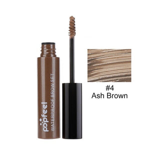 Professional 4 Colors 3D Waterproof Dye Eyebrow Gel Enhancer Mascara Cream Eye Shadow - winsomesboutique