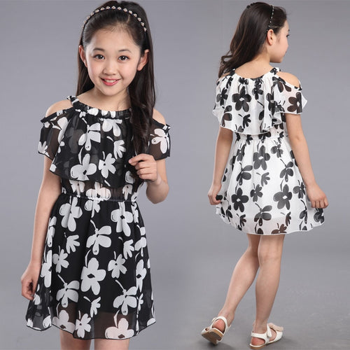 Girl Chiffon Summer Dress - winsomesboutique